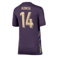 Maglie da calcio Inghilterra Ezri Konsa #14 Seconda Maglia Femminile Europei 2024 Manica Corta